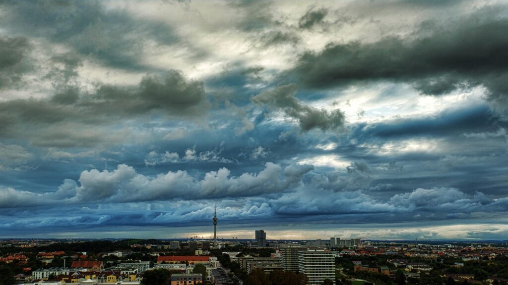 Blick über München