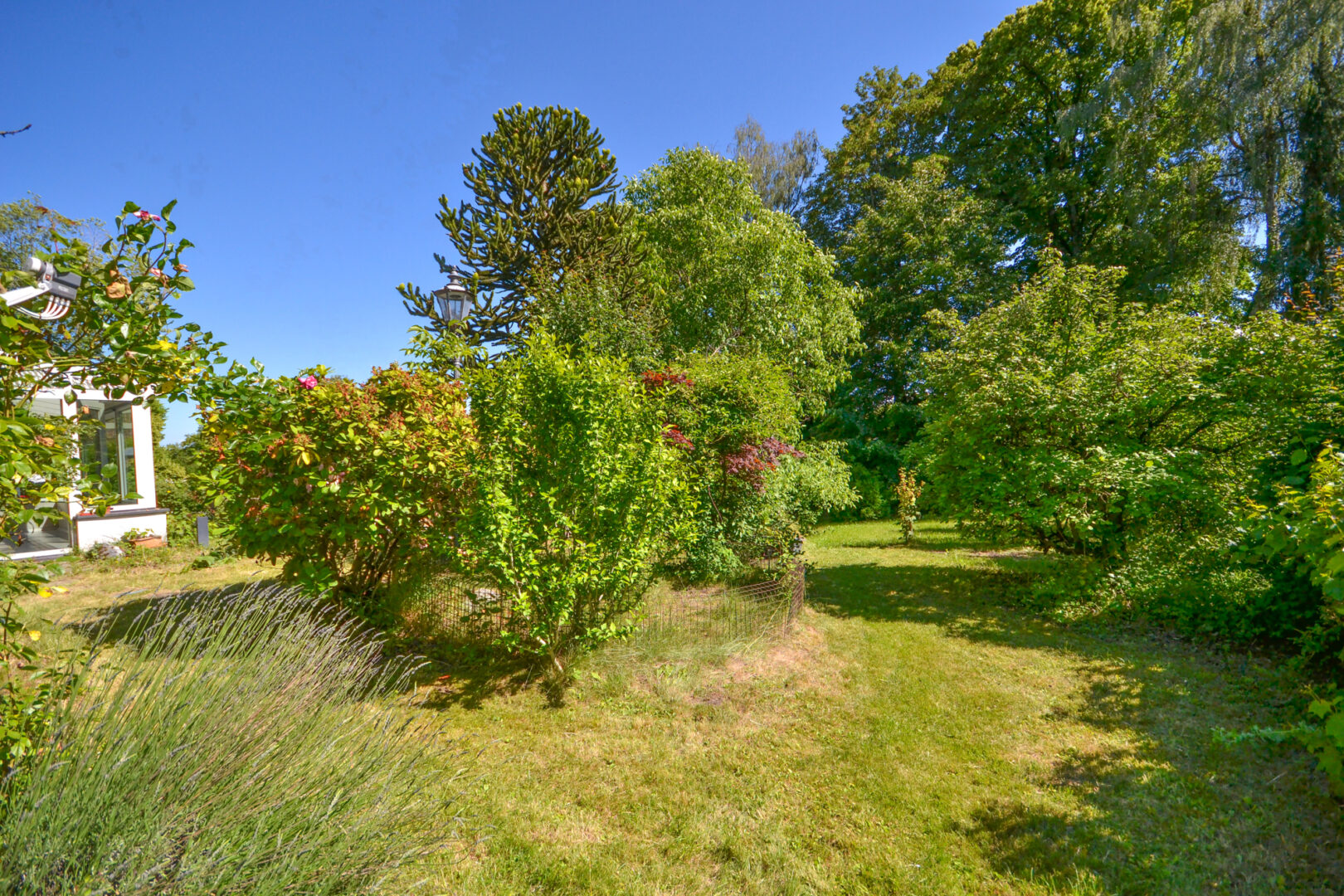 Sonniger Außenbereich