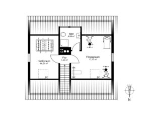 Grundriss Dachgeschoss