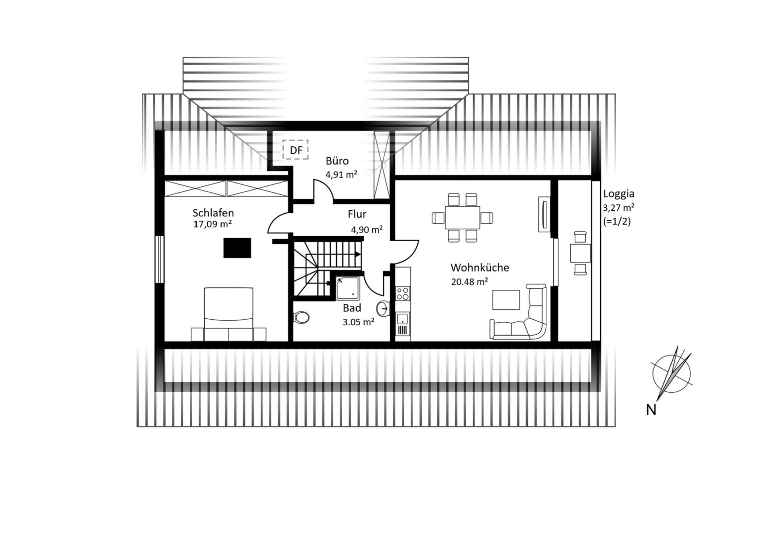 Grundriss DG