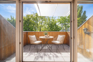 Sonnige Süd-Terrasse