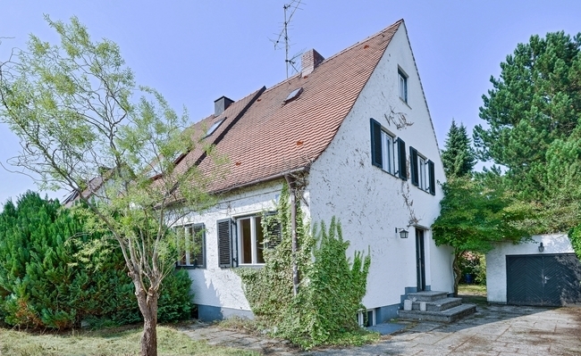 Hausansicht Giebel