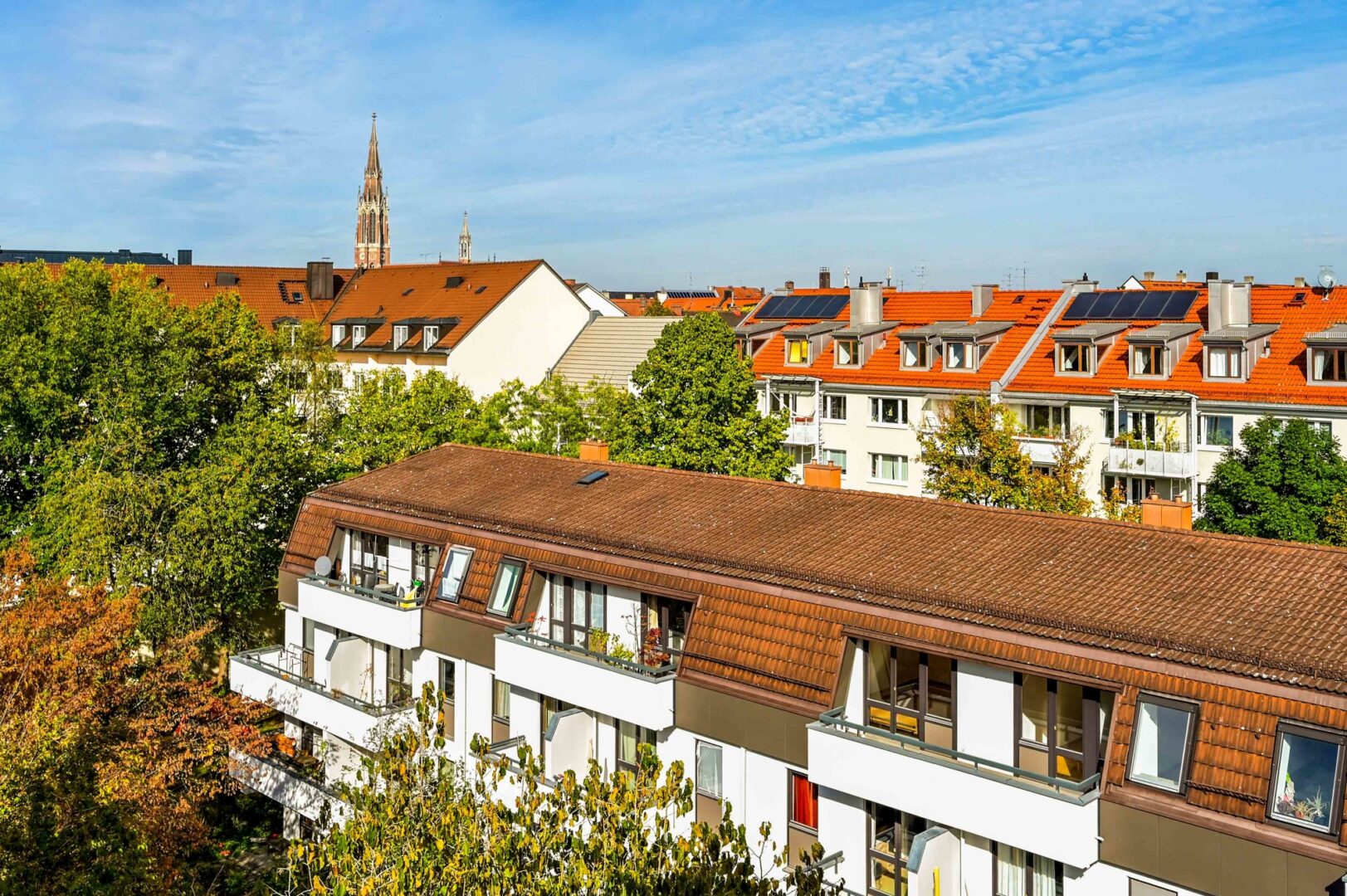 Blick auf das Haus