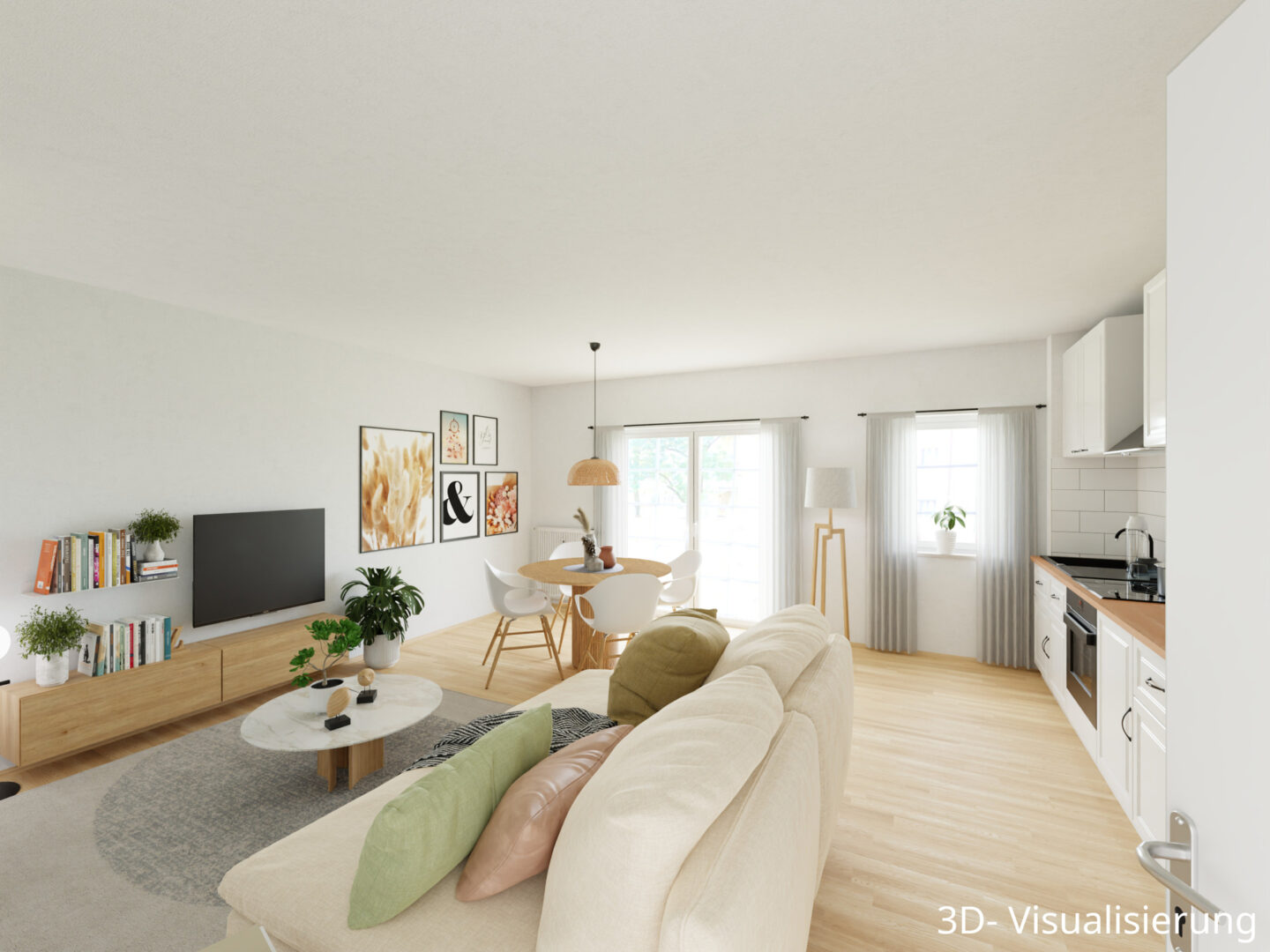 Gestaltungsvorschlag Wohnzimmer