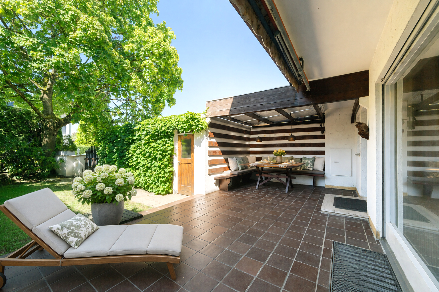 Gemütliche Terrasse