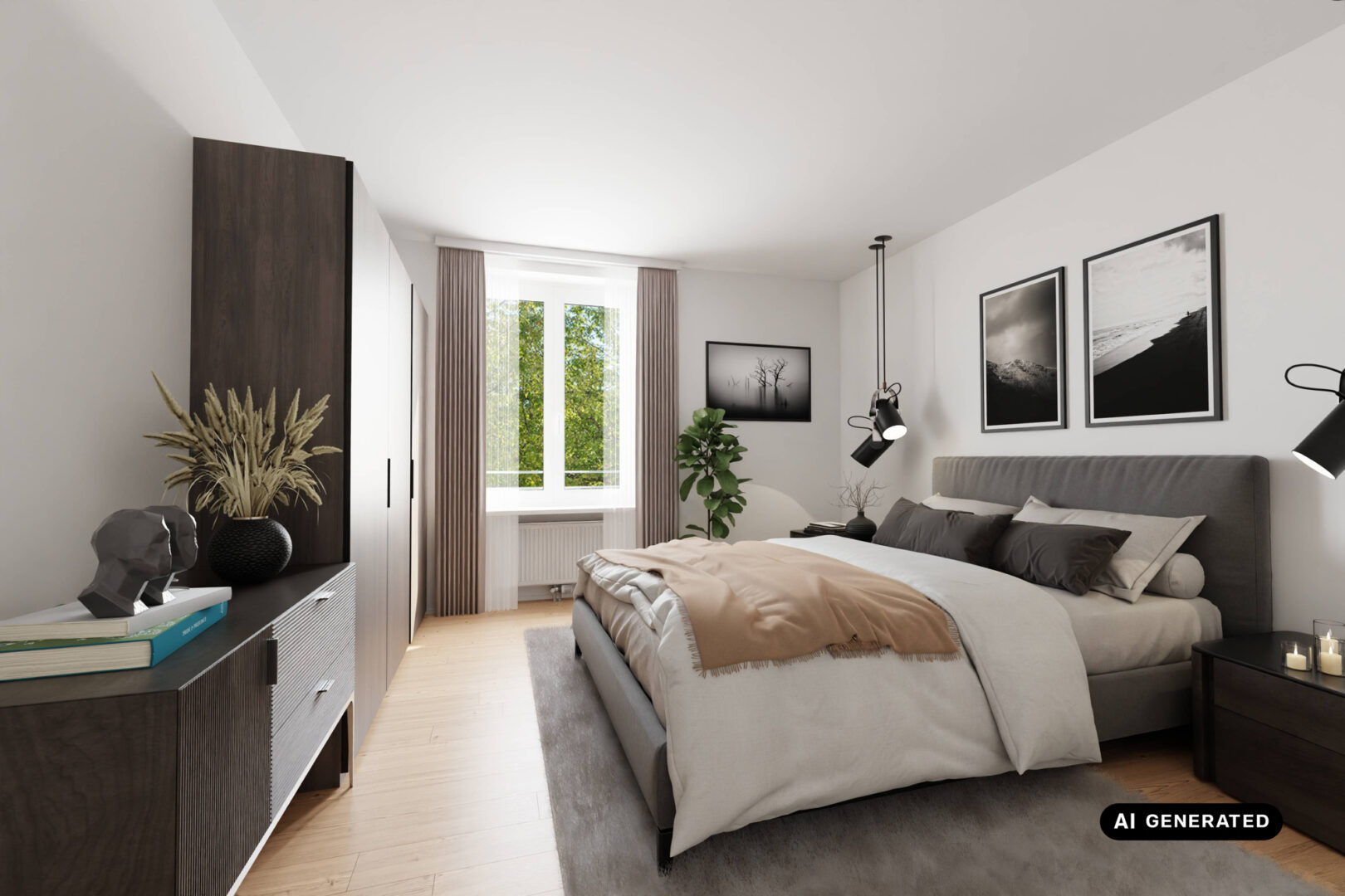 Gestaltungsvorschlag Schlafzimmer