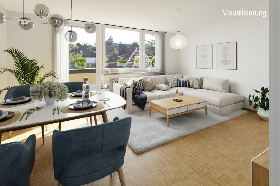 *RESERVIERT* Verfügbar in 2026: Charmante 3-Zimmer-Wohnung mit umlaufender Dachterrasse & effizientem Schnitt, 80689 München, Dachgeschosswohnung